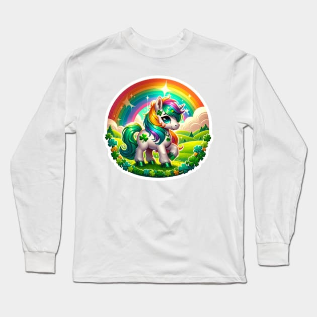 MY LITTLE LOVELY PONY Long Sleeve T-Shirt by Lolane